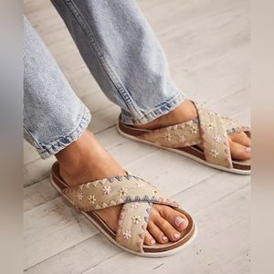 Free People Wildflowers Crossband Sandals